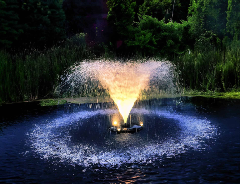 Pond Fountains and Pond Liners: Avoiding Damage Below